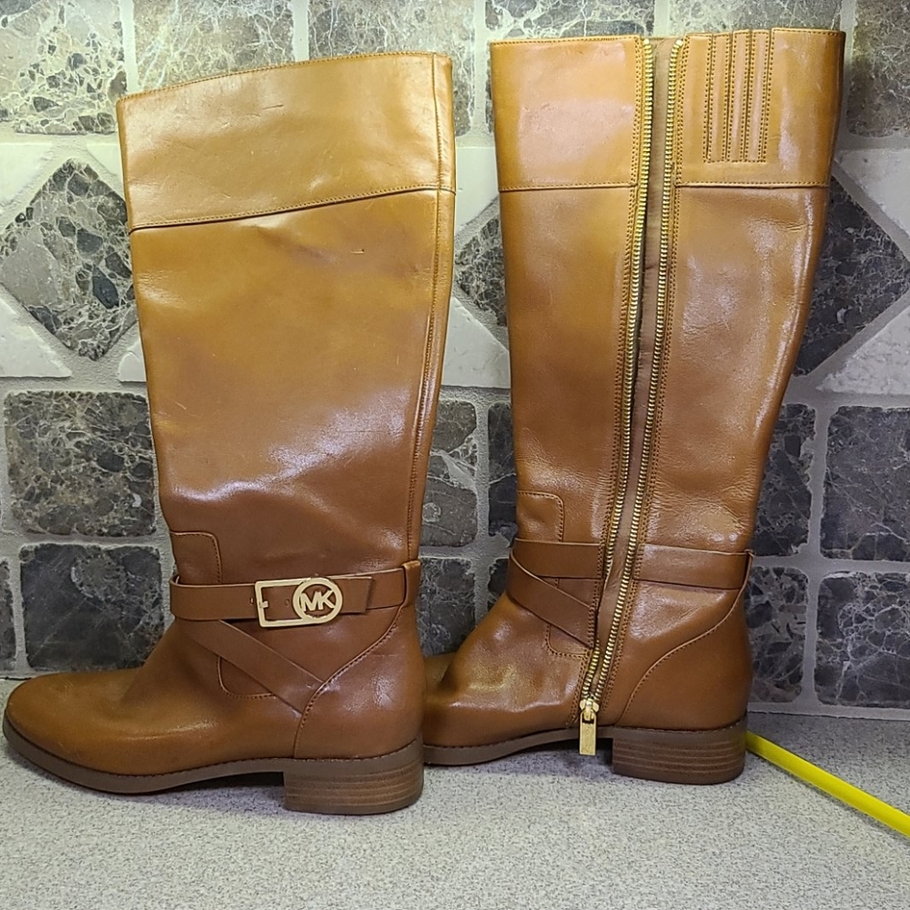 MICHAEL KORS Size 8M Brown knee high Boots - Picture 4 of 16